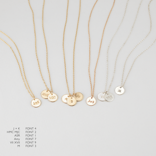 Katie Disc Necklace